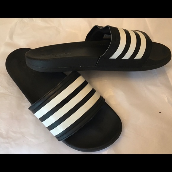 Adidas Womens Adilette Aqua Slides Size 